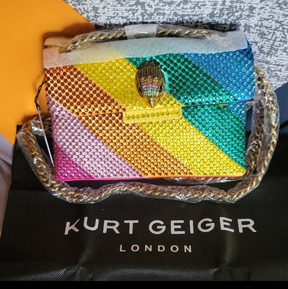 - Mini Kensington Crystal Shoulder Bag KURT GEIGER LONDON